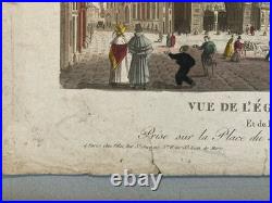 11 Engraving Gravure Vue D'optique Paris Lot XVIIIe Art Ancien Original Old
