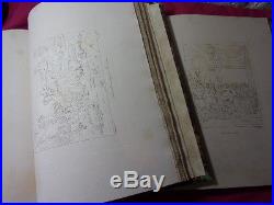 1845 UVRES COMPLÈTES DE NICOLAS POUSSIN 2 vols in folio 239 planches
