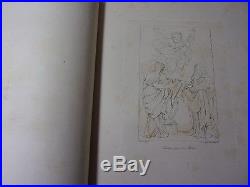 1845 UVRES COMPLÈTES DE NICOLAS POUSSIN 2 vols in folio 239 planches