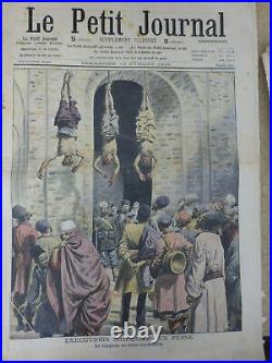 1900 Chah Iran Perse 5 Journaux