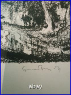 1927 Lithographie Signée De Frank Brangwyn Sur Papier Japon. Estampe Gravure