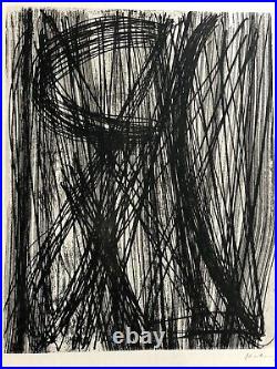 3 Lithographies Hans Hartung, Saul Steinberg, chagall