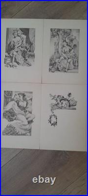 45 Estampes, Gravures Érotiques