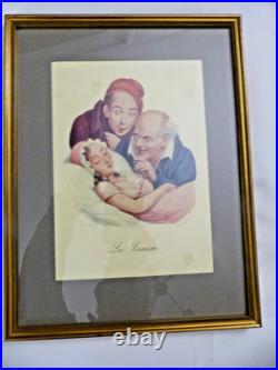 7 Lithographies De Léopold Boilly Les 7 péchés capitaux 1 824 jolis cadres