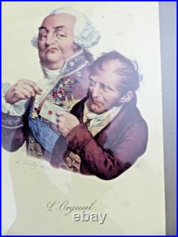 7 Lithographies De Léopold Boilly Les 7 péchés capitaux 1 824 jolis cadres