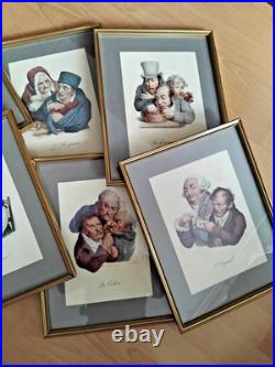 7 Lithographies De Léopold Boilly Les 7 péchés capitaux 1 824 jolis cadres 7 Lithographies De Léopold Boilly Les 7 péchés capitaux 1 824 jolis cadres