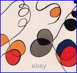 ALEXANDER CALDER Derrière Le Miroir 1968 Original Double Page Lithograph