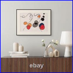 ALEXANDER CALDER Derrière Le Miroir 1968 Original Double Page Lithograph