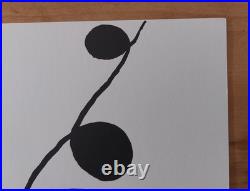 ALEXANDER CALDER Derrière Le Miroir 1968 Original Double Page Lithograph