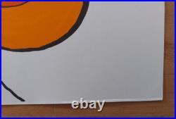 ALEXANDER CALDER Derrière Le Miroir 1968 Original Double Page Lithograph