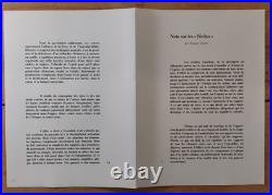 ALEXANDER CALDER Derrière Le Miroir 1968 Original Double Page Lithograph