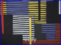 Adolf Richard FLEISCHMANN Avant l'Op Art, Lithographie et pochoir