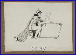 Adolphe WILLETTE (1857-1926) Carte adresse pour la maison Sagot Lithographie Adolphe WILLETTE (1857-1926) Carte adresse pour la maison Sagot Lithographie