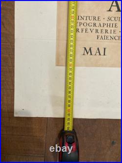 Affiche Lithographie 1930 Art Flamant Gravure Centenaire Indépendance Belge