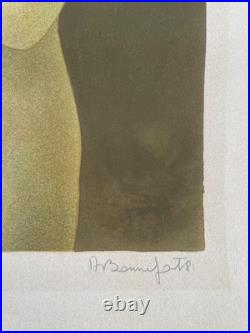 Alain BONNEFOIT, lithographie signée, numérotée, nu féminin Alain BONNEFOIT, lithographie signée, numérotée, nu féminin
