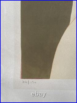 Alain BONNEFOIT, lithographie signée, numérotée, nu féminin