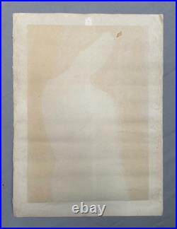 Alain BONNEFOIT, lithographie signée, numérotée, nu féminin Alain BONNEFOIT, lithographie signée, numérotée, nu féminin