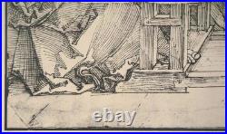 Albrecht DÜRER LITHOGRAPHIE La Cène Signée 1927