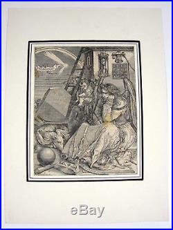 Albrecht DURER Melencolia I 1514 by Andrew Best Leloir / Edouard Wattier 19 thC