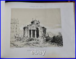 Alexandre-René Véron, Paris en 1871. Suite des 20 lithographies