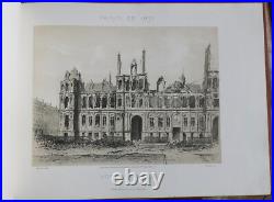 Alexandre-René Véron, Paris en 1871. Suite des 20 lithographies