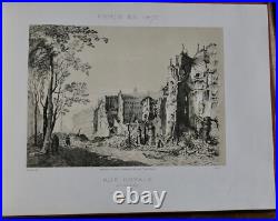 Alexandre-René Véron, Paris en 1871. Suite des 20 lithographies