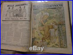 Alfons Mucha Journal reliure du Soleil du Dimanche 1897