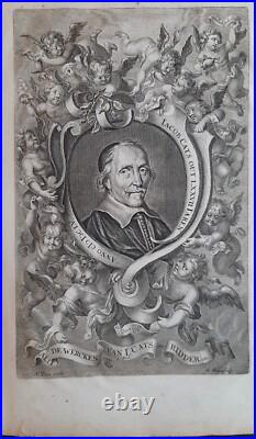 Alle de Wercken de Jacob Cats par Michiel Mosyn & J. Lamsvelt 1712