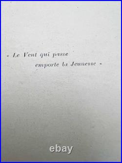 Alphonse Mucha Original Art Nouveau Lithograph c. 1900 30×22 cm