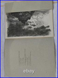 André Gardin 8 Lithographies originales signées Mont Saint-Michel N°128/160