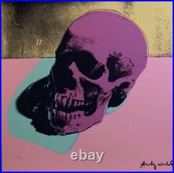 Andy Warhol Lithographie grand format 60 Par 60 cm Andy Warhol Lithographie grand format 60 Par 60 cm