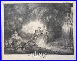 Antoine Watteau (1664-1721) Les Agréments de l'Été Jacques de Favannes c 1730