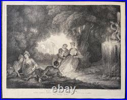 Antoine Watteau (1664-1721) Les Agréments de l'Été Jacques de Favannes c 1730