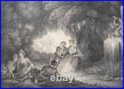 Antoine Watteau (1664-1721) Les Agréments de l'Été Jacques de Favannes c 1730