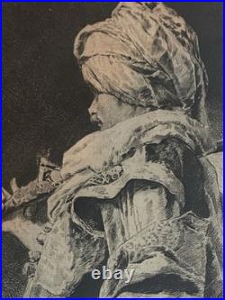 Antonio María Fabres y Costa (1854-1936) Gravure Militaire