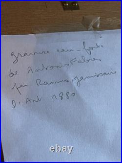 Antonio María Fabres y Costa (1854-1936) Gravure Militaire