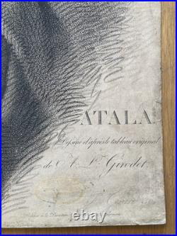 Atala D'après Girodet Trioson 1821 Girard Reverdin