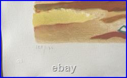 Au pied des Baux de Provence Yves Brayer Lithographie signée numérotée