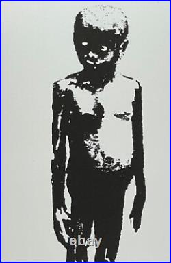 Banksy Barely Legal 70x50 CM Lithographie Impressions D'Art Limitée #74/150