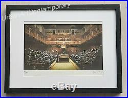 Banksy Lithographie Signed Numbered on 150, Certificat Edition CADRE INCLUS
