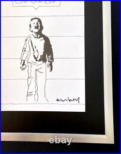 Banksy + Signée Sans Palpeurs Imprimé Encadré + Acheter It Aujourd'Hui