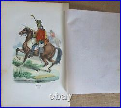 Bellange H. 25 Gravures Couleurs 1844 Uniformes Militaires Empire Napoleon Armee