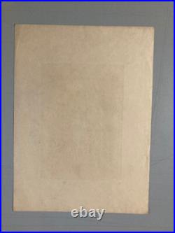 Belle Gravure Daniel Mordant Femme A La Toilette XIX 1880 Lithographie Ancien