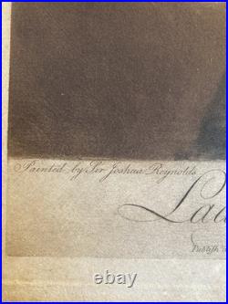 Belle Gravure Portrait XVIIIe Lady Caroline Price John Jones Estampe Art Ancien