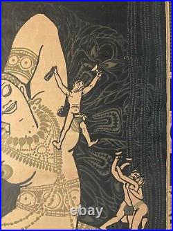 Belle Gravure lithographie 1927 Affiche Bal Des Quat'z'arts Beaux Art Paris