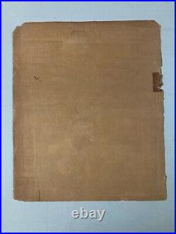 Belle Gravure lithographie 1927 Affiche Bal Des Quat'z'arts Beaux Art Paris