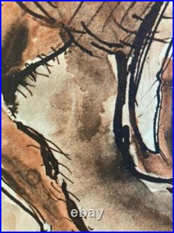 Belle Gravure lithographie Affiche 1928 Invitation Bal Des Quat'z'arts Ancien