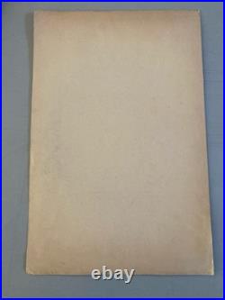 Belle Gravure lithographie Affiche 1928 Invitation Bal Des Quat'z'arts Ancien