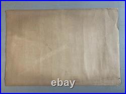 Belle Gravure lithographie Venise et le Saltimbanque de Théo Tobiasse 1970 Art