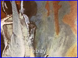 Belle Gravure lithographie miette epreuve d artiste art ange quantique 1970